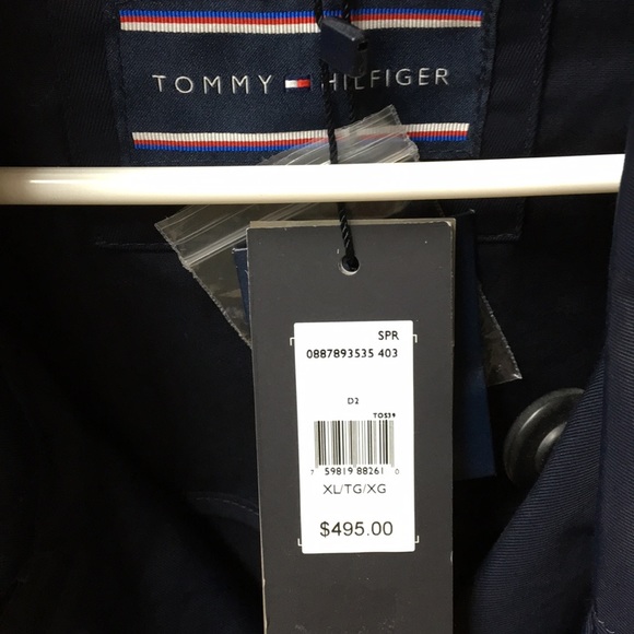 Tommy Hilfiger men’s navy jacket - Picture 2 of 4